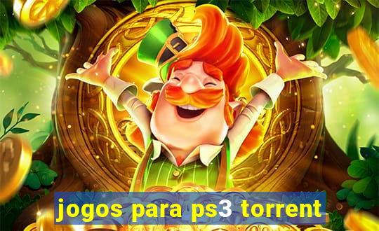 jogos para ps3 torrent